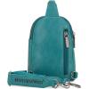 imageMontana West Small Crossbody Sling Bag for Women Cute Cross Body Fanny Pack PurseBturquoise