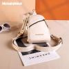 imageMontana West Small Crossbody Sling Bag for Women Cute Cross Body Fanny Pack PurseFbeige