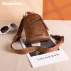 imageMontana West Small Crossbody Sling Bag for Women Cute Cross Body Fanny Pack PurseFbrown