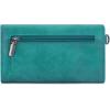 imageMontana West Wallets for Women Large Phone Wristlet Wallets Trifold Money Organizers with Coin Purse and Wrist StrapTurquoise