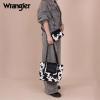imageMontana West Wrangler 2Pcs Handbag Sets Purses for Women Medium Tote Bag Crossbody PursesCow Print Black