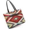 imageMontana West Wrangler Tote Bag for Women Canvas Shoulder Handbag Aztec PurseMultiple Carnelian