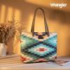 imageMontana West Wrangler Tote Bag for Women Canvas Shoulder Handbag Aztec PurseMultiple Green