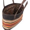 imageMontana West Wrangler Tote Bag for Women Canvas Shoulder Handbag Aztec PurseRubine Coffee