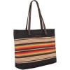 imageMontana West Wrangler Tote Bag for Women Canvas Shoulder Handbag Aztec PurseRubine Coffee