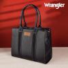 imageWrangler 3Pcs Purses for Women Tote Bag Crossbody Handbag Sets with StrapBlack