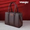 imageWrangler 3Pcs Purses for Women Tote Bag Crossbody Handbag Sets with StrapCoffee