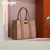 imageWrangler 3Pcs Purses for Women Tote Bag Crossbody Handbag Sets with StrapCrocodile Khaki