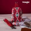 imageWrangler Aztec Crossbody Sling Bags for Women Southwestern Print Purse with Detachable StrapAztecburgundy