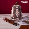 imageWrangler Aztec Crossbody Sling Bags for Women Southwestern Print Purse with Detachable StrapAzteccoffee