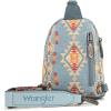 imageWrangler Aztec Crossbody Sling Bags for Women Southwestern Print Purse with Detachable StrapAztecjean