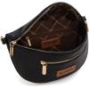 imageWrangler Crossbody Bag for Women Cute Fanny Pack Small Belt Chest Waist BagsBlack