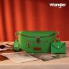 imageWrangler Crossbody Bag for Women Cute Fanny Pack Small Belt Chest Waist BagsGreen