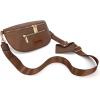 imageWrangler Crossbody Bag for Women Cute Fanny Pack Small Belt Chest Waist BagsKhaki