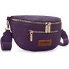 imageWrangler Crossbody Bag for Women Cute Fanny Pack Small Belt Chest Waist BagsPurple