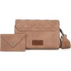 imageWrangler Crossbody Wallet Purses for Women Rfid Blocking Wallet Purses with Crossbody StrapAkhaki