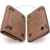 imageWrangler Crossbody Wallet Purses for Women Rfid Blocking Wallet Purses with Crossbody StrapKhaki