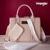 imageWrangler Tote Bags for Women Western Purse and Handbags Satchel Tophandle with Card HolderClassicbeige