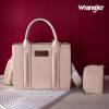 imageWrangler Tote Bags for Women Western Purse and Handbags Satchel Tophandle with Card HolderClassicbeige