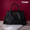 imageWrangler Tote Bags for Women Western Purse and Handbags Satchel Tophandle with Card HolderClassicblack
