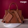 imageWrangler Tote Bags for Women Western Purse and Handbags Satchel Tophandle with Card HolderClassicbrown
