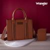 imageWrangler Tote Bags for Women Western Purse and Handbags Satchel Tophandle with Card HolderClassicbrown
