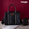 imageWrangler Tote Bags for Women Western Purse and Handbags Satchel Tophandle with Card HolderVintageblack