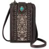 imageMontana West Small Crossbody Bags for Women Western Handbag with Cash SlotsEmbroidered Coffee 109