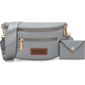 imageWrangler Crossbody Bag for Women Cute Fanny Pack Small Belt Chest Waist BagsJane