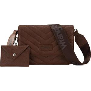 imageWrangler Crossbody Wallet Purses for Women Rfid Blocking Wallet Purses with Crossbody StrapCoffee
