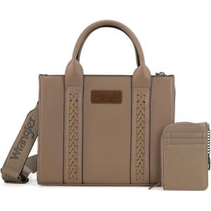 imageWrangler Tote Bags for Women Western Purse and Handbags Satchel Tophandle with Card HolderClassickhaki