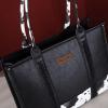 imageMontana West  Wrangler Tote Bag for Women Western Cow Print Purse Designer Top Handle HandbagsL Black