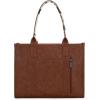 imageMontana West  Wrangler Tote Bag for Women Western Cow Print Purse Designer Top Handle HandbagsL Brown