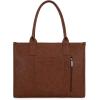 imageMontana West  Wrangler Tote Bag for Women Western Cow Print Purse Designer Top Handle HandbagsL Cocoa