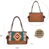 imageMontana West Aztec Tapestry Tote Bag Western Vegan Leather Purses and Satchel Handbag Blanket Print Large Shoulder Handbag for Women MW1097G8085BR