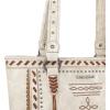imageMontana West Spiritual Collection Western Tote Bag for Women Vegan Leather Shoulder Handbag with WalletBeige