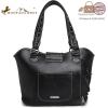 imageMontana West Western Handbag Tooling Leather Shoulder Bag Tote Bag Purse for Women WRLS8005BK