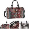 imageMontana West Western Pattern Canvas Weekender Bag Travel Duffle Bags MW12285110RD