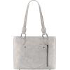 imageWrangler Distressed Tote Bag for Women Western Purse Multi Pockets Handbags and Shoulder BagBraidedbeige