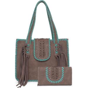 imageMontana West Western Tote Bag Handbags for Women Western Crossbody Purse Shoulder Handbag for Women