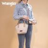 imageMontana West Wrangler Small Tote Bag for Women Distressed Shoulder Purse Woven Handle Crossbody Bags with Adjustable StrapAbeige Khaki
