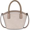 imageMontana West Wrangler Small Tote Bag for Women Distressed Shoulder Purse Woven Handle Crossbody Bags with Adjustable StrapAbeige Khaki