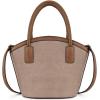 imageMontana West Wrangler Small Tote Bag for Women Distressed Shoulder Purse Woven Handle Crossbody Bags with Adjustable StrapAkhaki