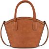 imageMontana West Wrangler Small Tote Bag for Women Distressed Shoulder Purse Woven Handle Crossbody Bags with Adjustable StrapAlight Brown