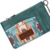 imageMontana West X Wrangler RFID Card Holder for Women Card ampamp ID Cases Small Credit Card Holder Womens Credit Card Wallet Pink Card HoldersWestern AztecTurquoise