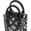 imageWrangler Small Crossbody Bags for Women Aztec Cow Print Small Western Purse and Mini HandbagAngelblack