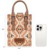 imageWrangler Small Crossbody Bags for Women Aztec Cow Print Small Western Purse and Mini HandbagAngeltan