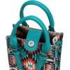 imageWrangler Small Crossbody Bags for Women Aztec Cow Print Small Western Purse and Mini HandbagAngelturquoise