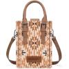 imageWrangler Small Crossbody Bags for Women Aztec Cow Print Small Western Purse and Mini HandbagAngeltan