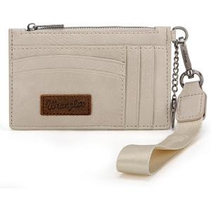 imageMontana West X Wrangler RFID Card Holder for Women Card ampamp ID Cases Small Credit Card Holder Womens Credit Card Wallet Pink Card HoldersAApricot